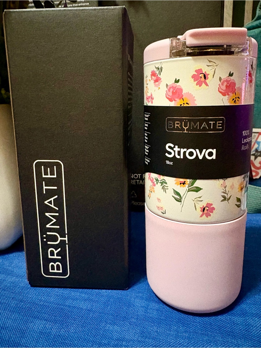 Brumate Wildflower Whisper 18oz Strova Tumbler - Ceramic lined